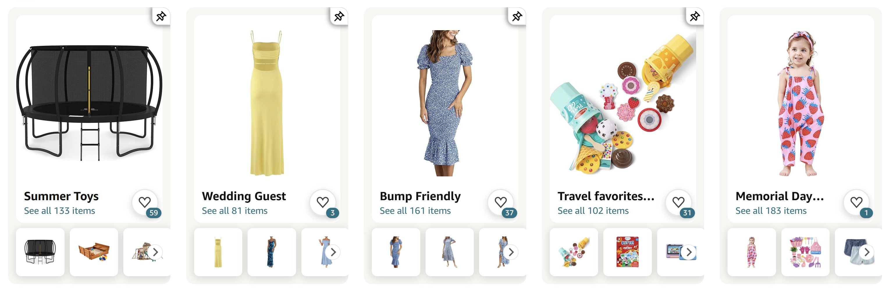 Add folders to your Amazon store front