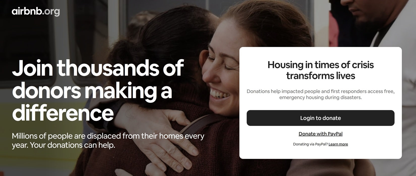 Airbnb.org for Ukraine