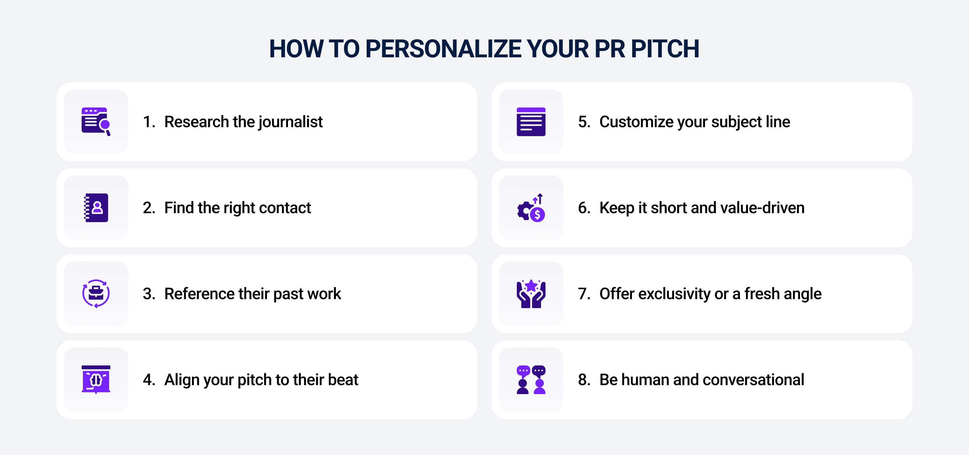 How To Personalize Your PR Pitch