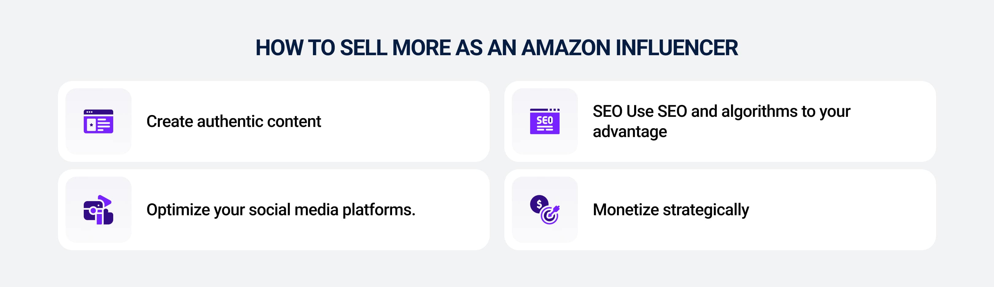 Amazon influencer tips and best practices