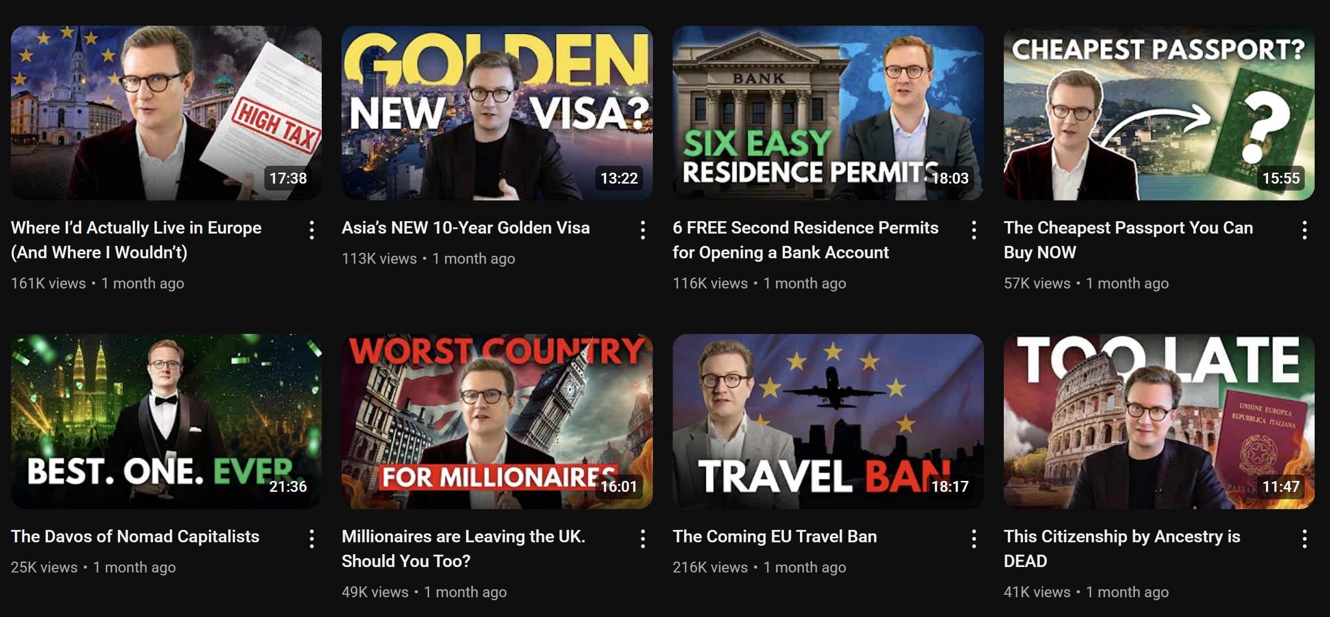 Nomad Capitalist YouTube