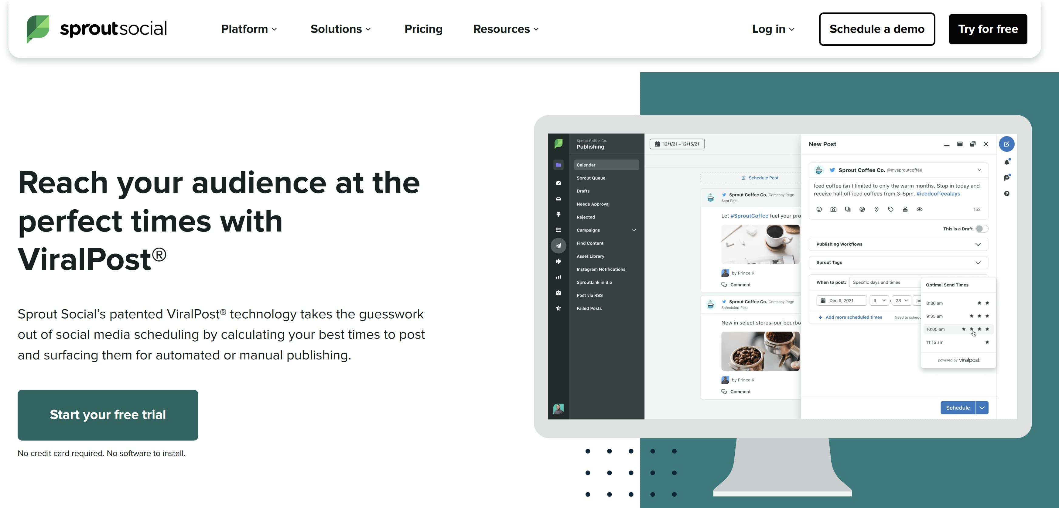 Sprout Social's ViralPost