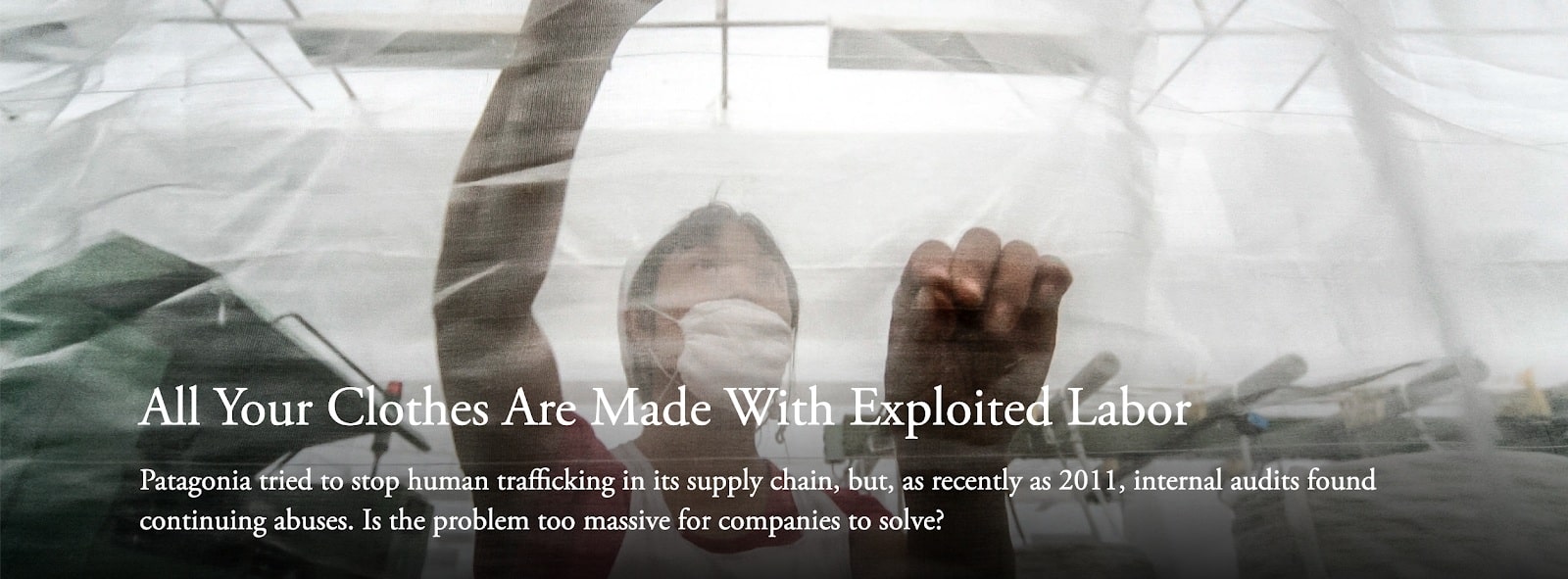 All your clothes are made with exploited labor