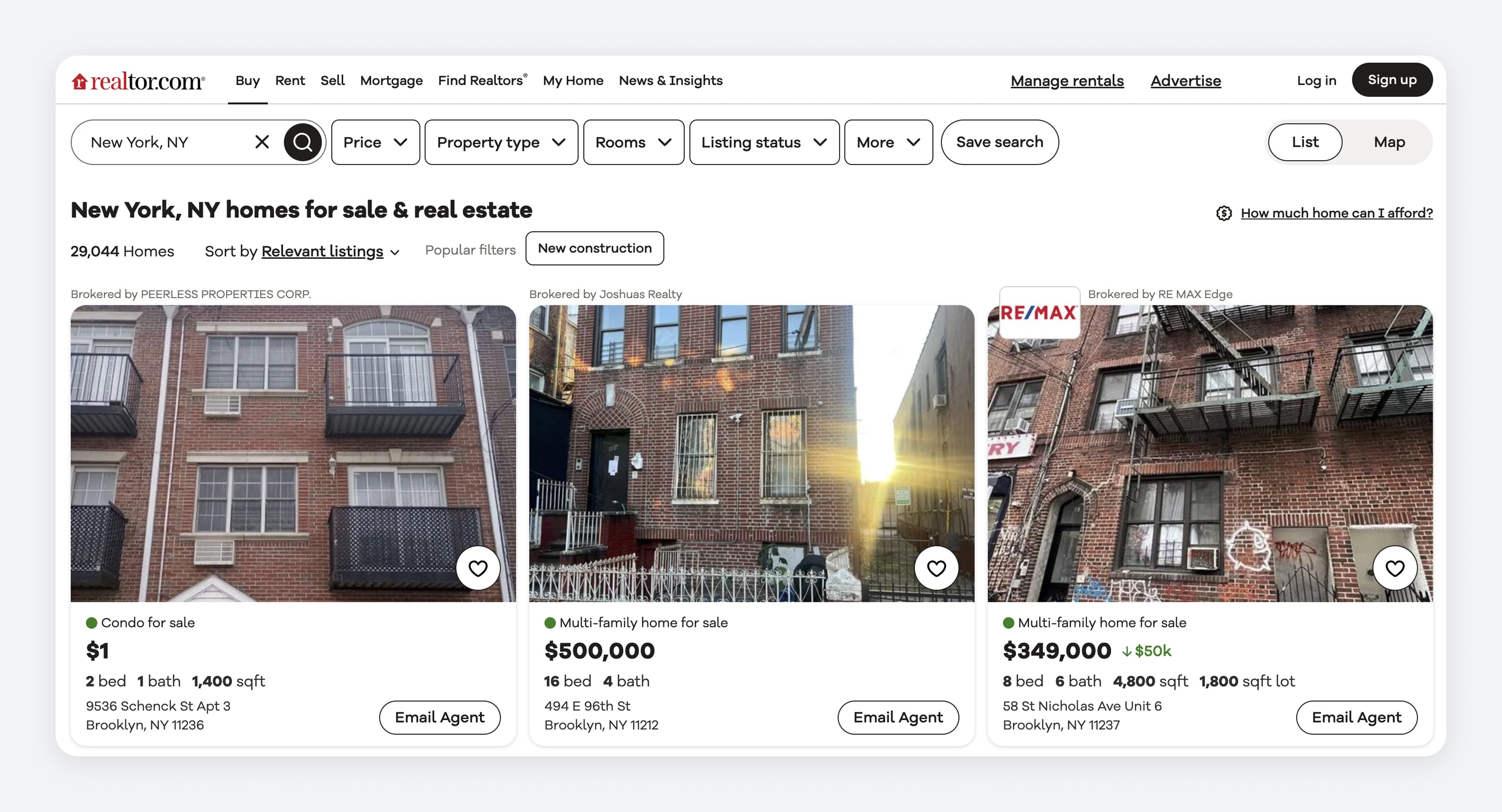 Realtor programmatic SEO