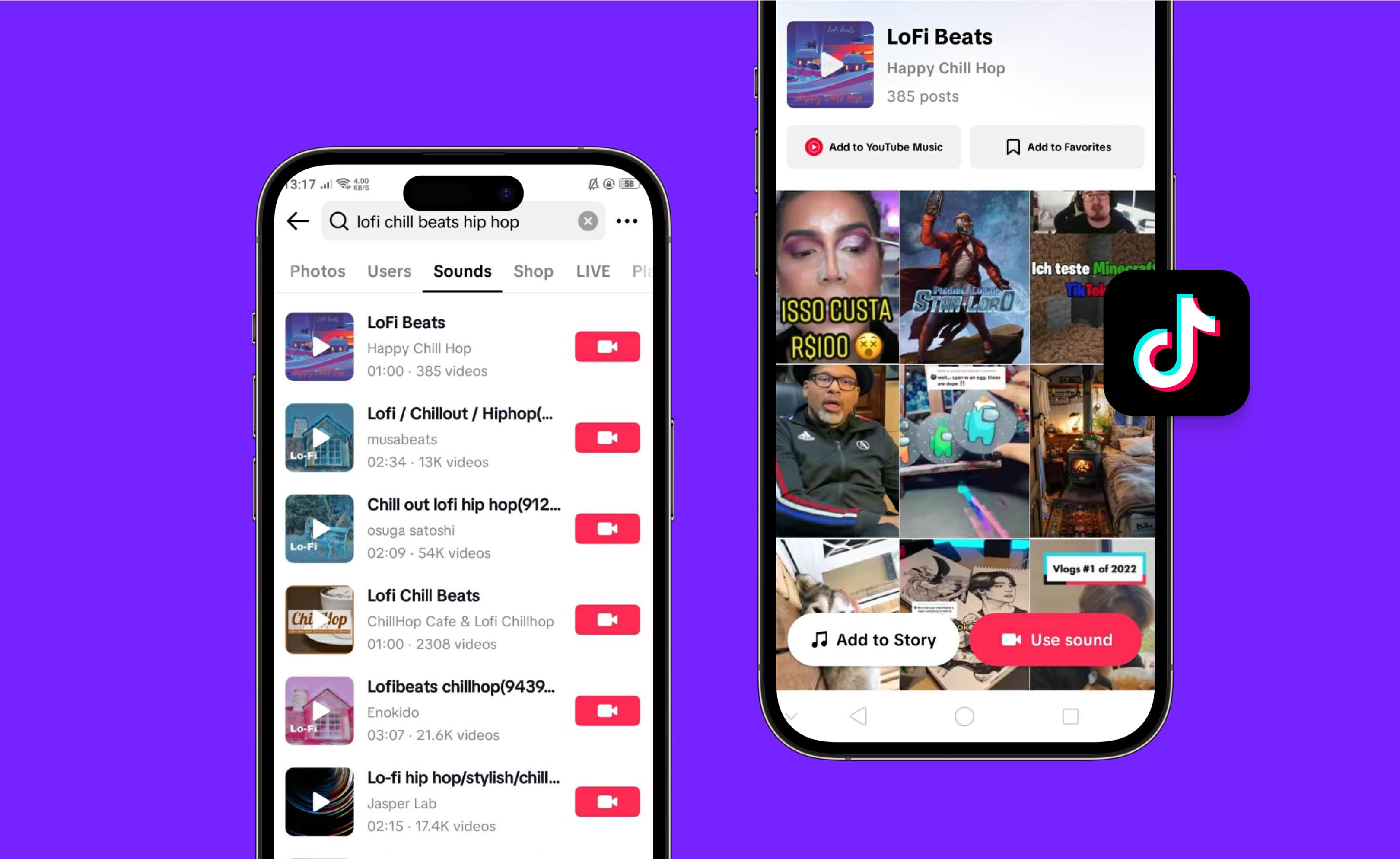 TikTok trending sounds