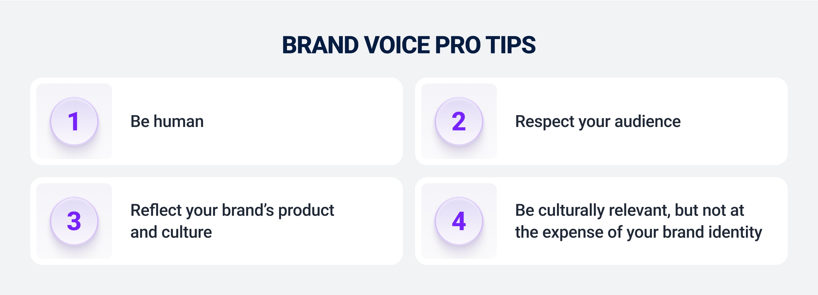 Brand voice pro tips