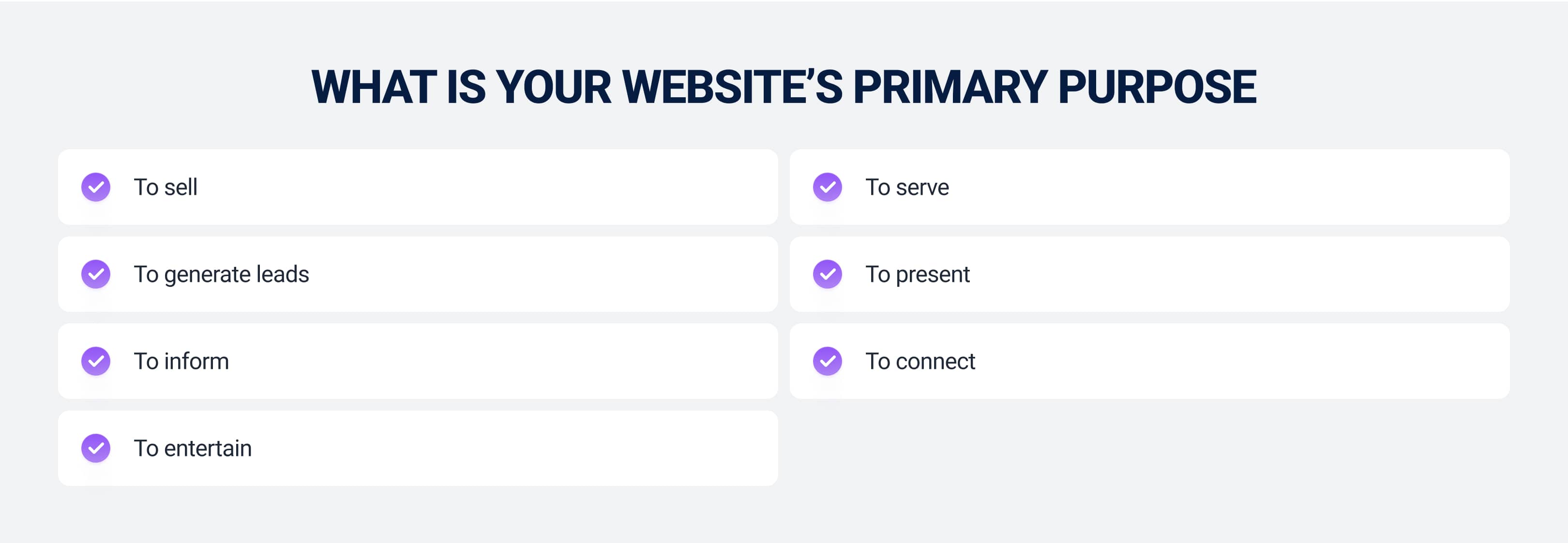 What is your websites primary purpose