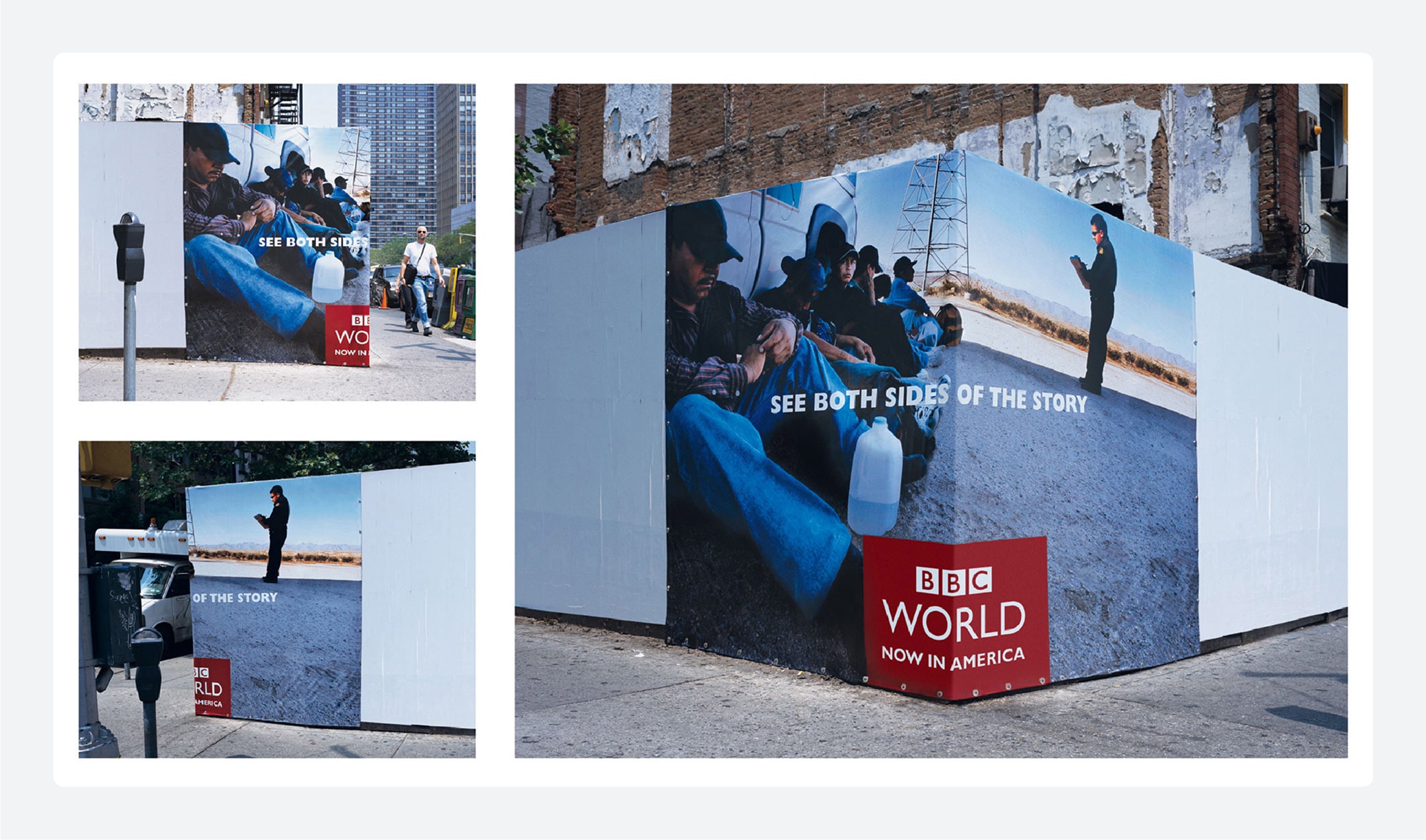 BBC world (See both sides of the story ad)