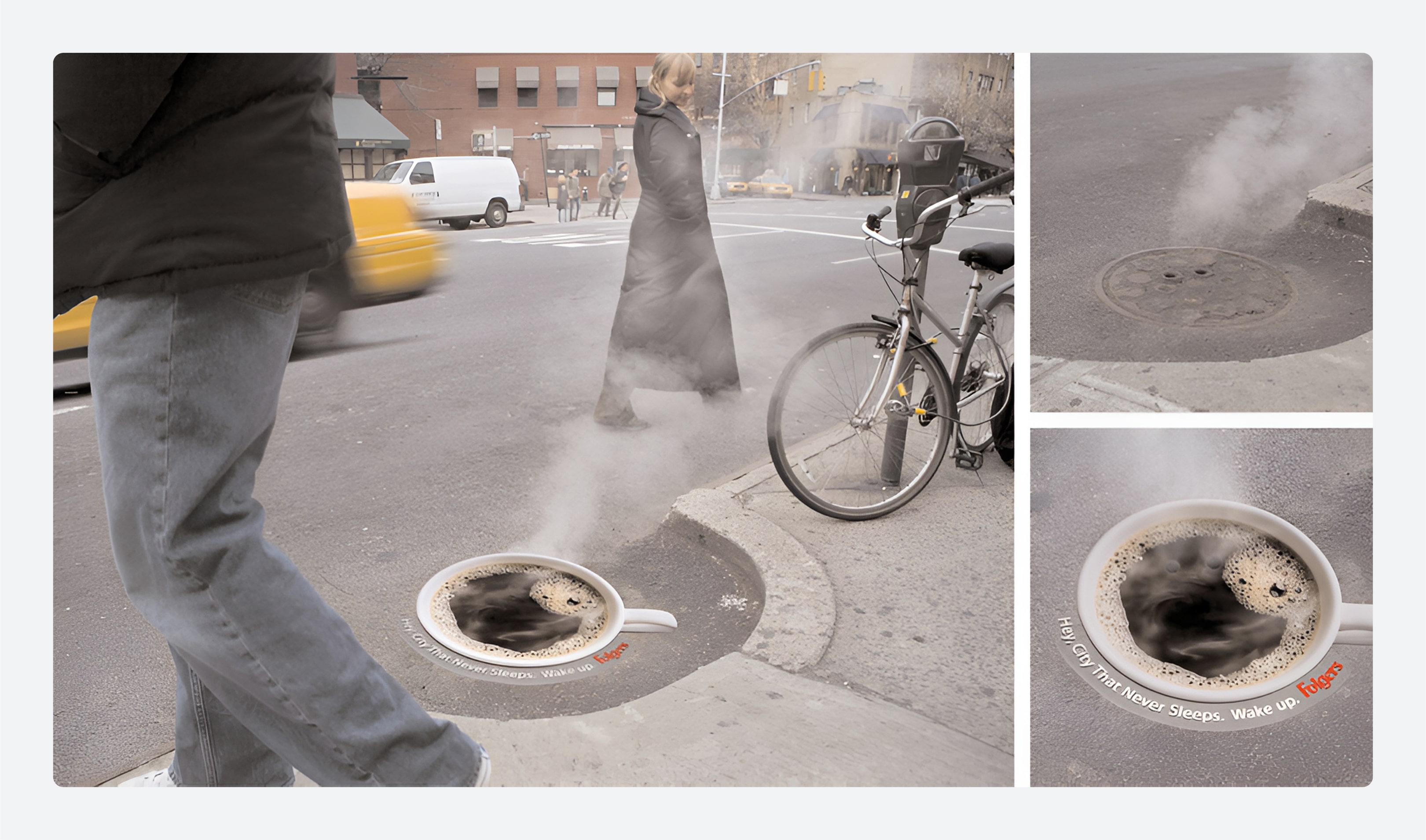 Creative street level ads