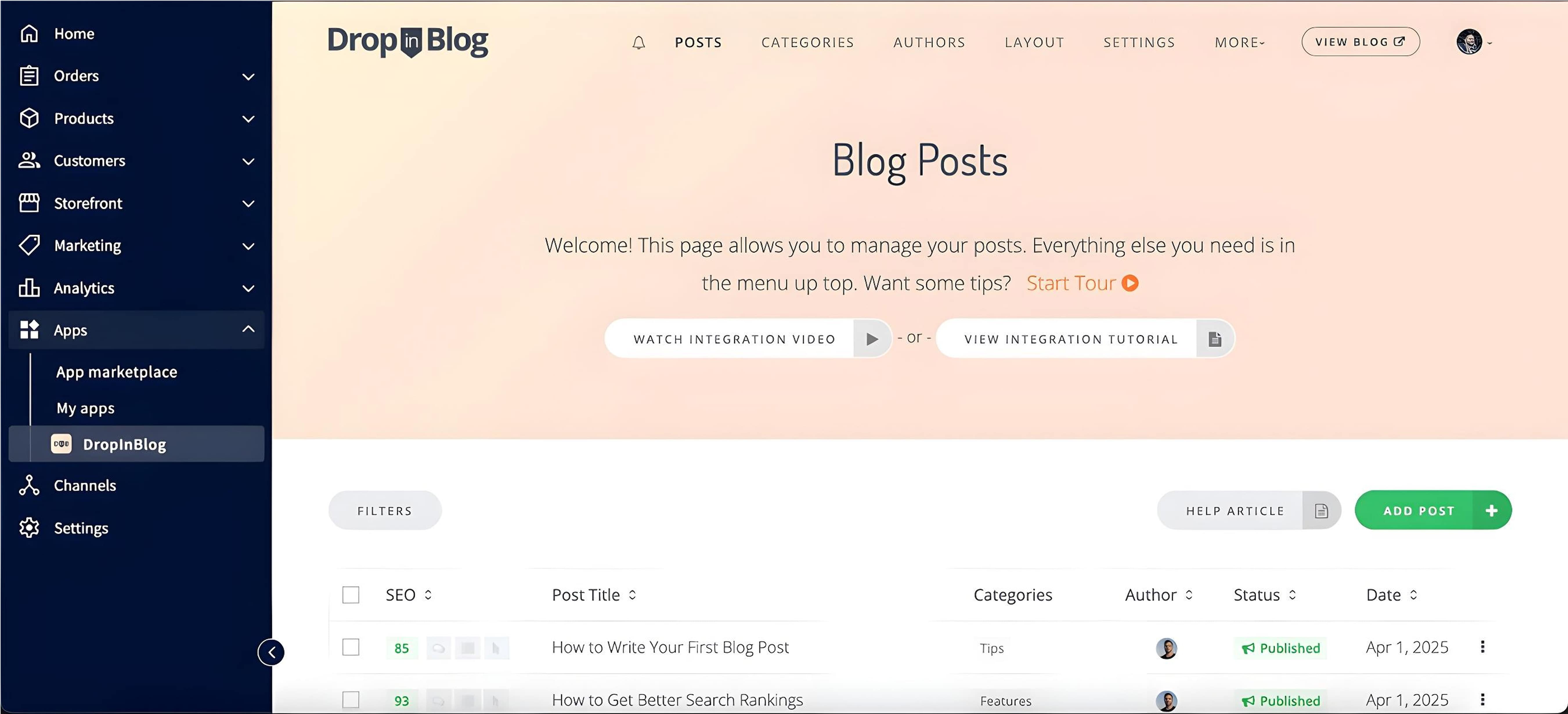 How to create a blog on BigCommerce