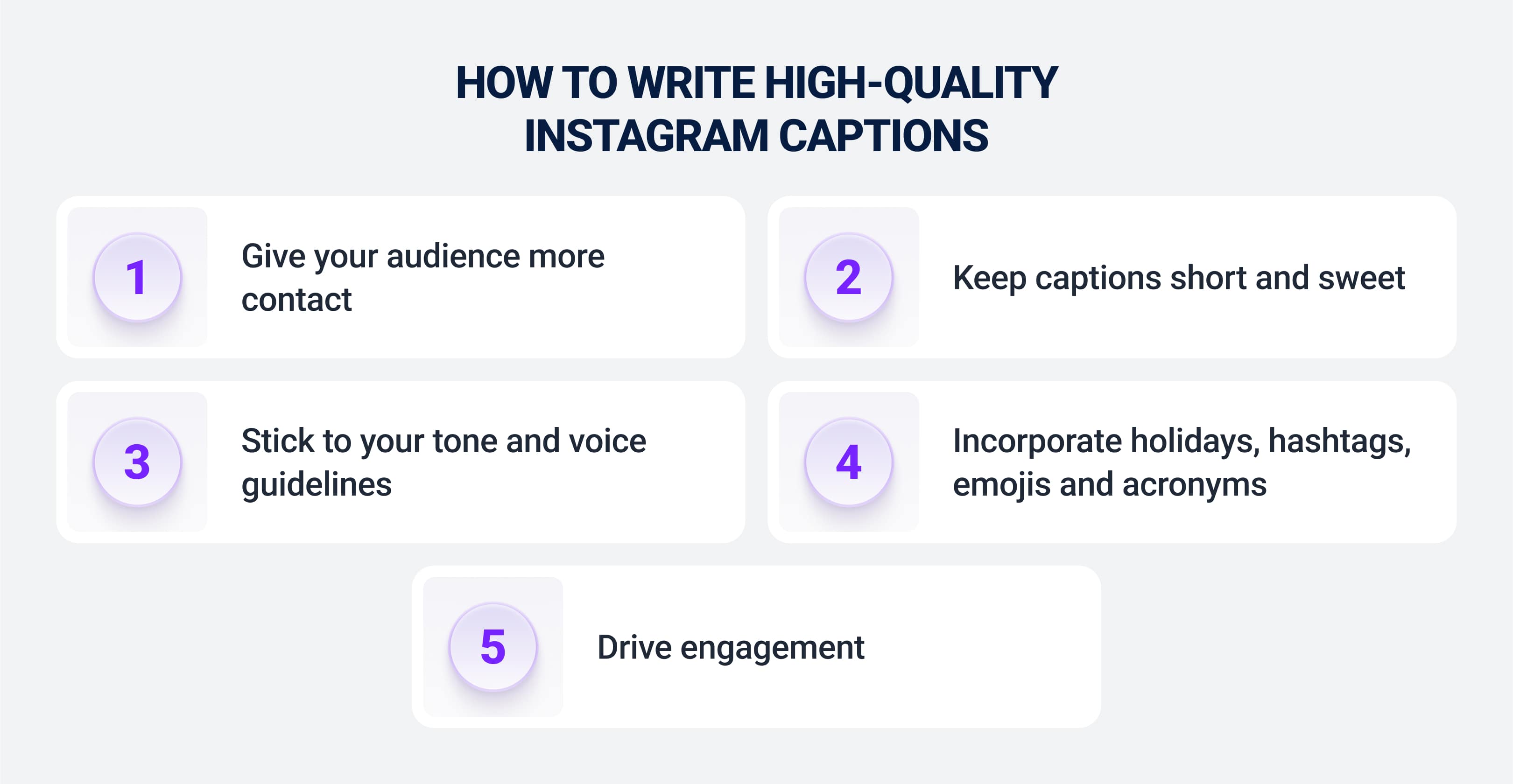 How to write high quality Instagram captions 